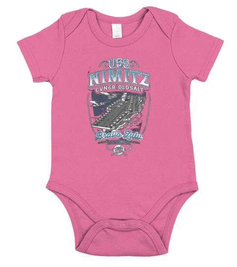 USS-NIMITZ Short Sleeve Baby One-Piece