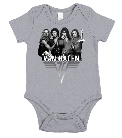 Van Halen Women And Children Short Sleeve Baby One-Piece