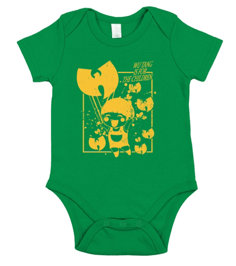 wutang is for the children Short Sleeve Baby One-Piece