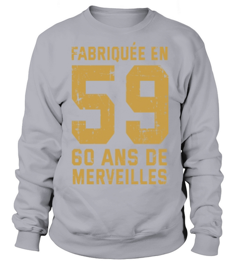 10T69 - 60 ANS DE MERVEILLES Sweatshirt Unisex