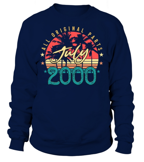 Best Vintage July 2000 Sweatshirt Unisex