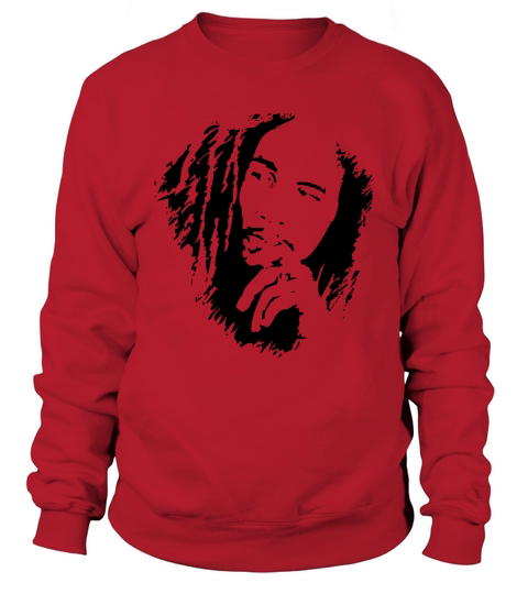 Bob Marley Mens Reggae Jamaica Sweatshirt Unisex