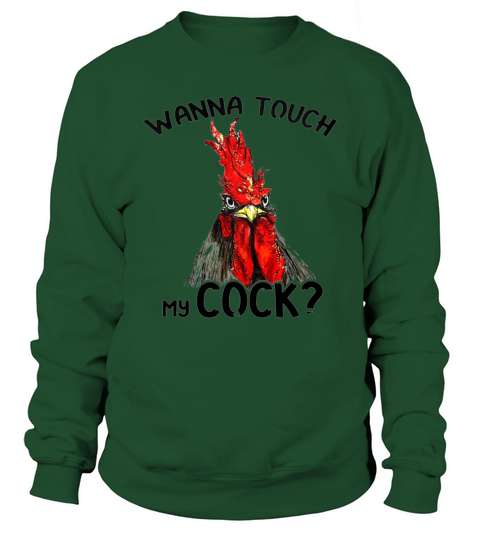 Chicken wanna touch my cock shirt - Baby Onesie Sweatshirt Unisex