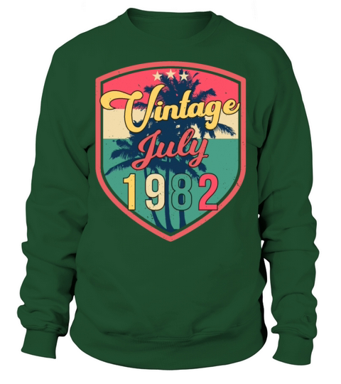 July 1982 40th Birthday Sweatshirt Unisex