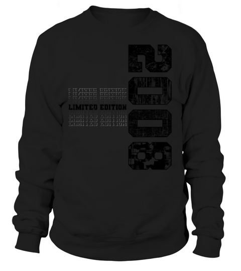 Limited Edition 2008 Vintage 2008 Birthday Gift Sweatshirt Unisex