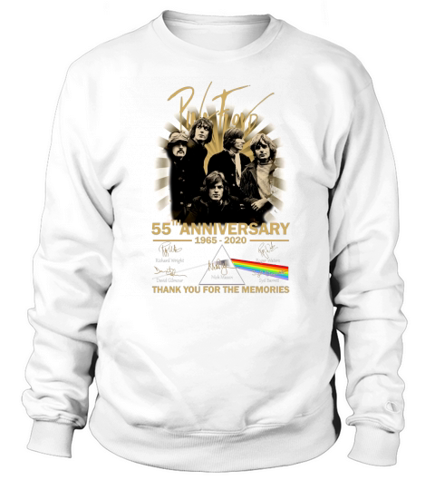 Pink Floyd 55th anniversary signature thank you for the memories shirt Sweatshirt Unisex