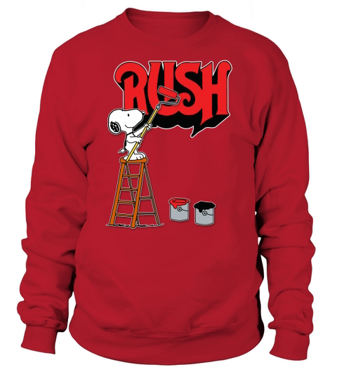 Snoopy paint Rush Sweatshirt Unisex