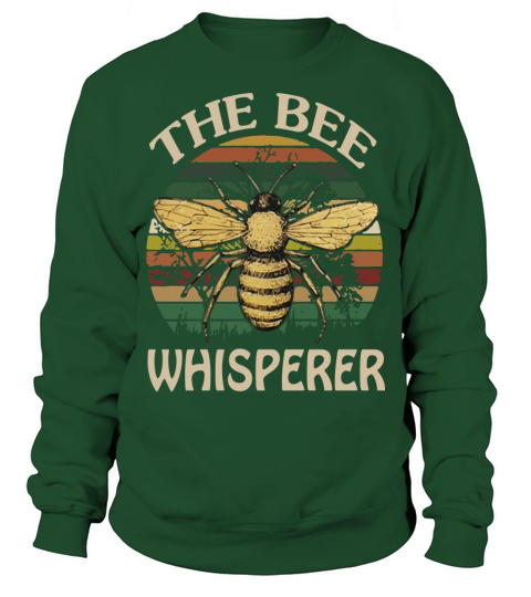 The Bee Whisperer vintage sunset shirt Sweatshirt Unisex