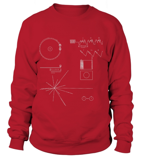The Voyager Golden Record shirt Sweatshirt Unisex