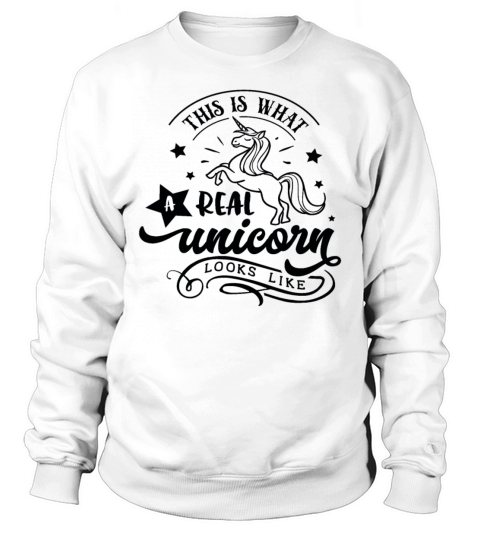 This Is What Real Unicorns Look Like Black Save Sweatshirt Unisex