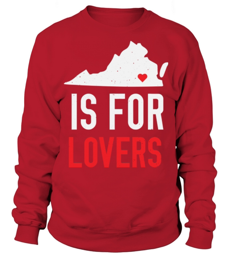 Throwback Vintage Virginia Lovers Sweatshirt Unisex