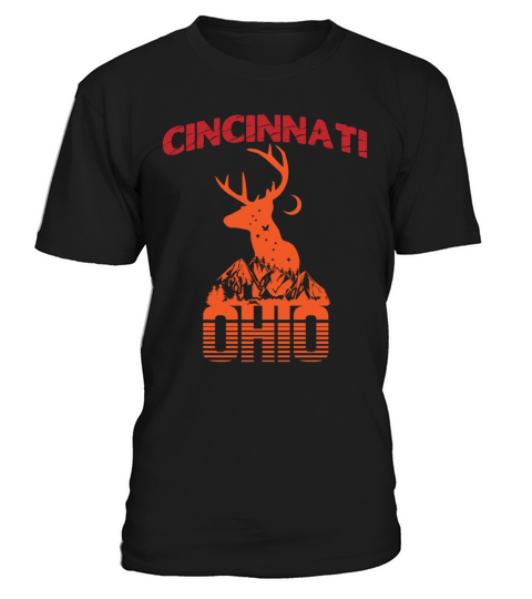 Cincinnati Ohio Retro Vintage Vacation Hiking Trip T-Shirt Unisex