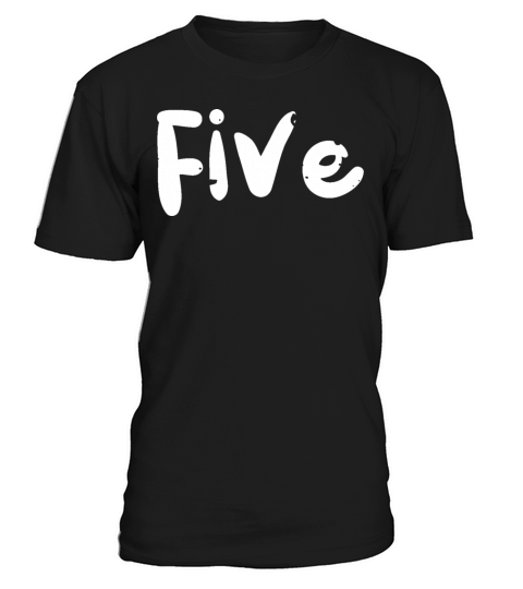 Five - Birthday T-Shirt Unisex