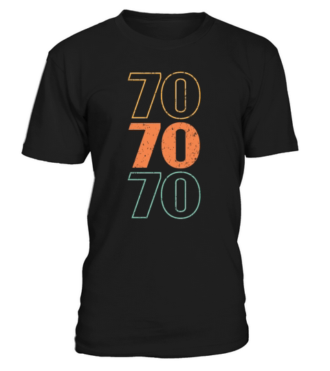 Retro 70s 1970 Vintage Seventies Party 1970s T-Shirt Unisex