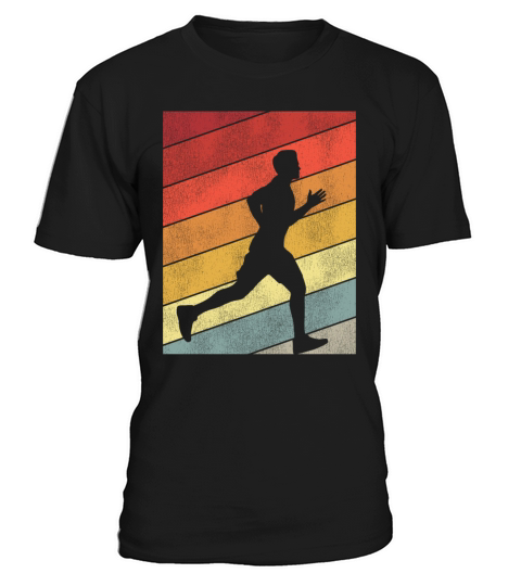 Running Runner Half Marathon Retro T-Shirt Unisex