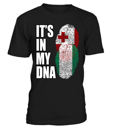 Tongan And Nigerian Mix Heritage DNA Flag T-Shirt Unisex
