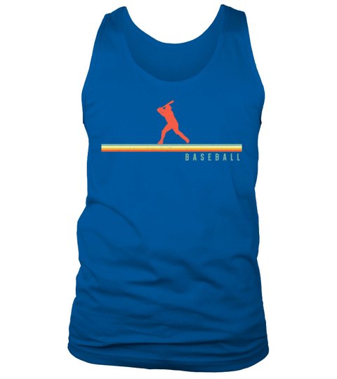 Baseball Fan Retro Vintage Batter Tank Top Unisex