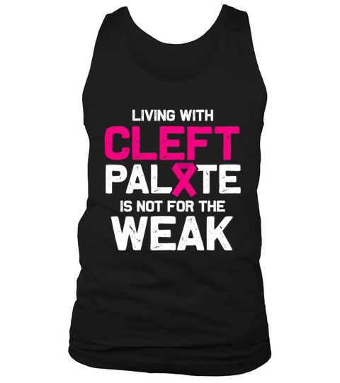 Cleft Palate Lip Fun Medicative Strong Awareness Tank Top Unisex