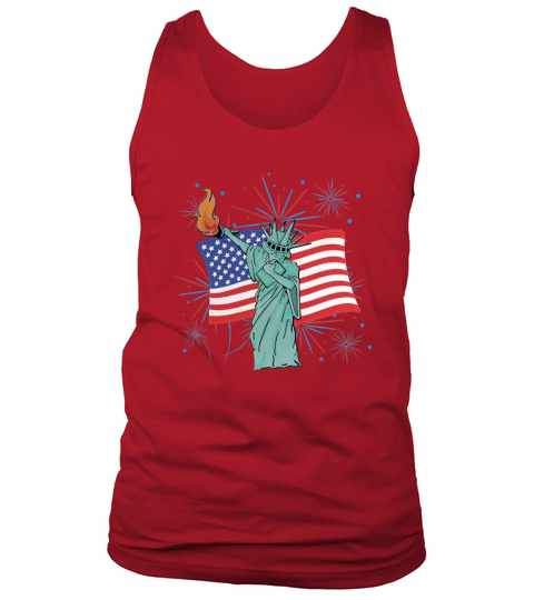 Dabbing 4th July Independence Day Tank Top Unisex