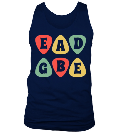 EADGBE Guitar Tuning - Vintage Musician Guitarist Tank Top Unisex