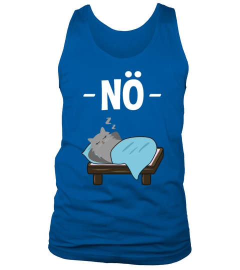 Evil Cat Nope Funny Quote Gift Tank Top Unisex