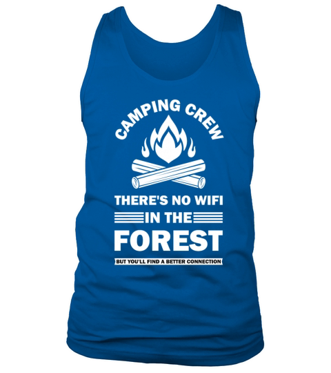 Funny Camping Crew Family Outdoor Vacation Tank Top Unisex