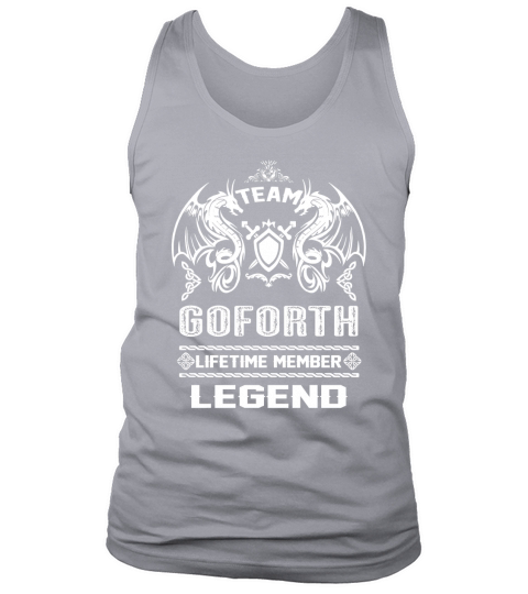 GOFORTH team lifetime member legend Tank Top Unisex