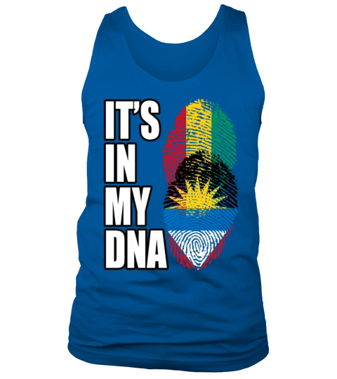 Guinean And Antiguan Mix Heritage DNA Flag Tank Top Unisex