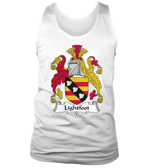Lightfoot Family Crest British Family Crests - Unisex Long Sleeve Tank Top Unisex