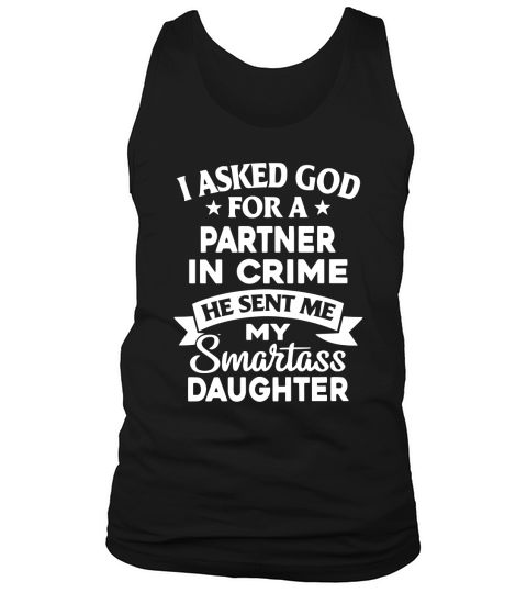 My Daughter A Partner In Crime Dad Father Men Tank Top Unisex