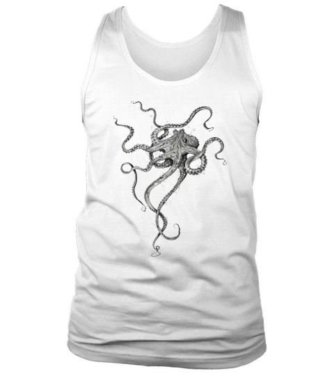 Octopus funny shirts Tank Top Unisex