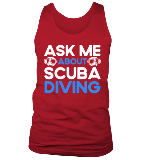 Scuba Diving Gift Underwater Lover Scuba Diver Tank Top Unisex