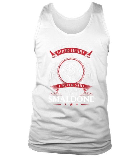 SMALDONE Good Heart Name Shirts Tank Top Unisex
