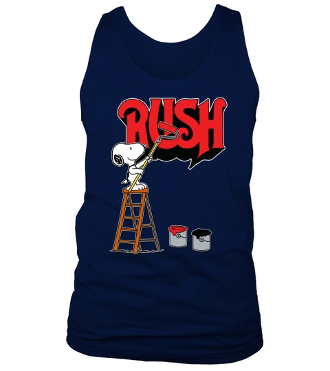 Snoopy paint Rush Tank Top Unisex