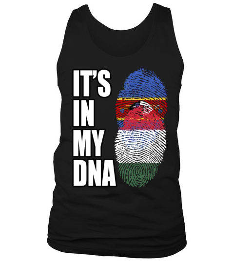 Swazi And Hungarian Vintage Heritage DNA Flag Tank Top Unisex