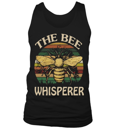 The Bee Whisperer vintage sunset shirt Tank Top Unisex