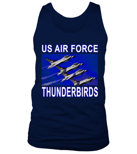 U.S. Air Force Thunderbirds aerial demonstration squad Tank Top Unisex