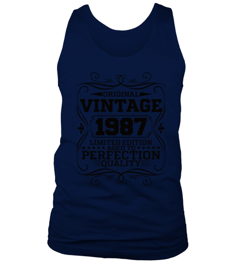 Vintage 1987 Original Limited Edition Tank Top Unisex
