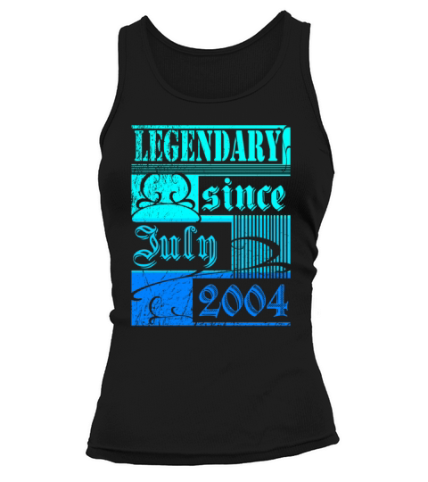 18th birthday Legendary since July 2004 Vintage Tank top Woman