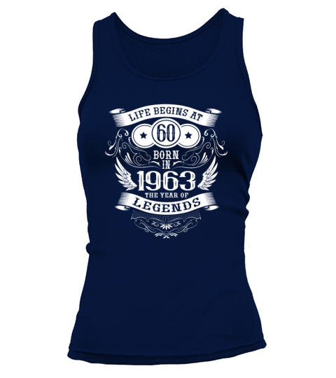 60th Birthday Gifts Vintage 1963 Vintage Sayings Tank top Woman