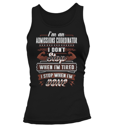 Admissions Coordinator Tank top Woman