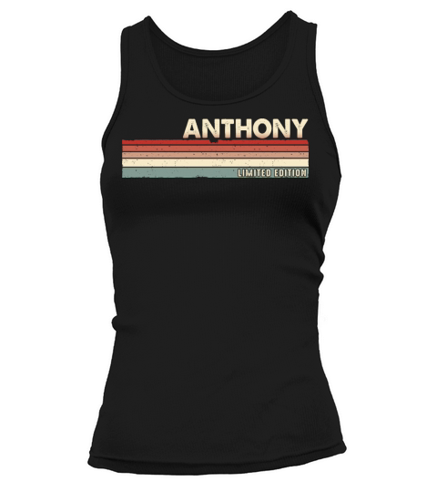 Anthony - Funny Retro Vintage Name 80s 90s Tank top Woman