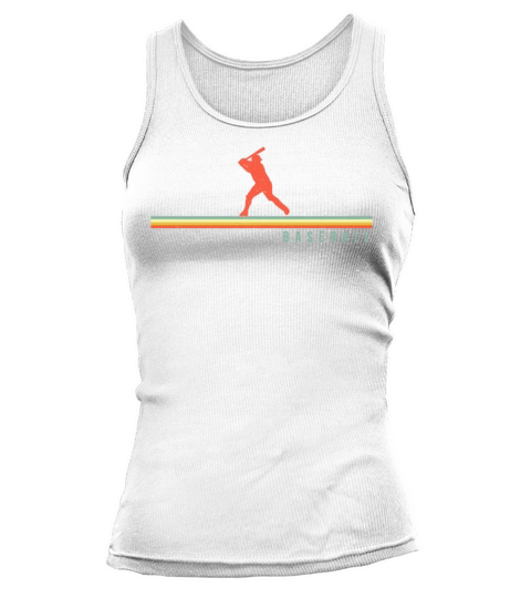 Baseball Fan Retro Vintage Batter Tank top Woman