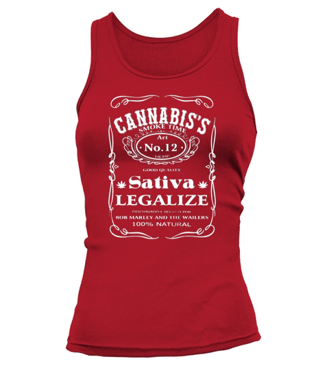 Cannabiss Smoke Time Tank top Woman