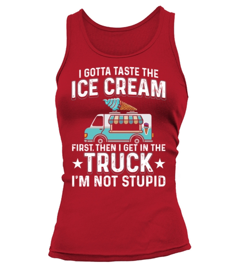 Ice Cream Melting Frozen Sweet Dessert Lover Gifts Tank top Woman