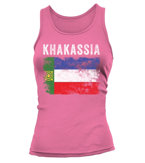 Khakassia Flag Distressed - Khakas Flag Tank top Woman