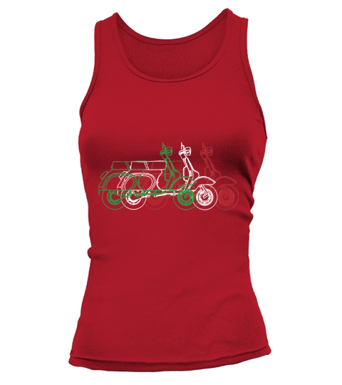 Vespa Piaggio Roller Vintage Italia Italien Tank top Woman