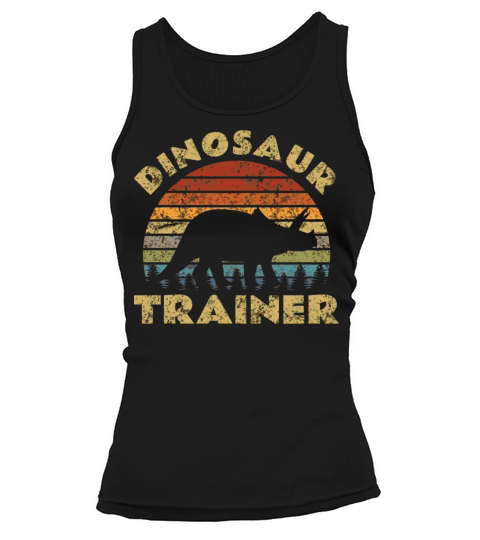 Vintage Dinosaur Trainer Halloween Costume Retro S Tank top Woman