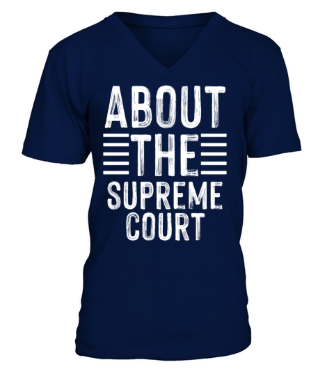 Abort The Supreme SCOTUS Court Pro Choice Roe v V-Neck T-shirt