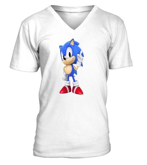 Classic sonic from sonic mania V-Neck T-shirt